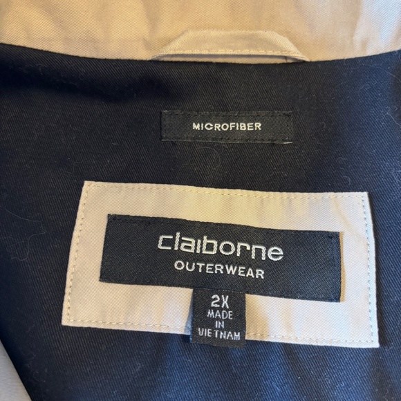 Mens Claiborne Outerwear Microfiber Jacket in pristine condition! - Picture 4 of 10